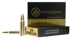 Weatherby Select Plus Brass .28 Nosler 180 Grain 20-Rounds - Weatherby