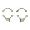 Weaver Grand Slam Ruger Style .22 Cal Rimfire Scope Rings 1 High Nickel - Weaver Scope Mounts