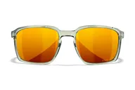Wiley X Alfa Gloss Crystal Light Olive Bronze Mirror Sunglasses M/L - Wiley X