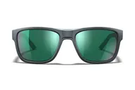 Wiley X Ovation Dark Grey Green Mirror Lens Polarized Sunglasses - Wiley X
