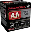 Winchester AA Sporting Clay 28 GA #8 25-Rounds 2.75 - Winchester