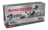 Winchester Deer Season XP Brass 6.8 SPC 115-Grain 20-Rounds EPPT - Winchester