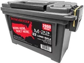 Winchester M-22 Brass .22 LR 40 Grain 2000-Rounds RN Bulk - Winchester