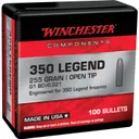 Winchester Open Tip .350 Legend / .355 255 Grain 100-Count OT - Winchester