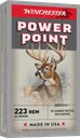 Winchester Power Point Brass .223 Rem 64 Grain 20-Rounds PP - Winchester
