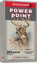 Winchester Power Point Brass .303 British 180 Grain 20-Rounds PP - Winchester