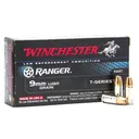 Winchester Ranger 9mm Luger 147 Grain 50 Rounds T-Series Jacketed Hollow Point - Winchester