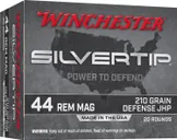 Winchester Silvertip .44 Mag 210 Grain 20-Rounds JHP - Winchester