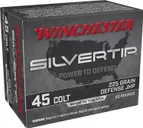 Winchester Silvertip Brass .45 Colt 225 Grain 20-Rounds JHP - Winchester