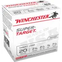 Winchester Super-Target 20 Gauge #7.5 Shot 25-Rounds 2.75 - Winchester