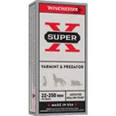 Winchester Super X Varmint & Predator .22-250 Rem 55 Grain 20-Rounds JHP - Winchester