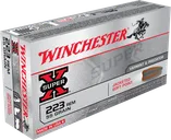 Winchester Super-X Brass .223 Rem 55-Grain 20-Rounds JSP - Winchester