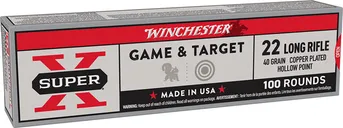 Winchester Super-X .22LR 40-Grain 100-Rounds PPCP - Winchester