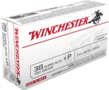 Winchester USA Brass .38 Super+P 130-Grain 50-Rounds FMJ - Winchester