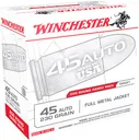 Winchester USA Brass Bulk .45 ACP 230 Grain 200-Rounds FMJ - Winchester