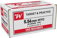 Winchester USA 5.56 55 Grain 600-Rounds FMJ - Winchester