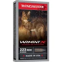 Winchester Varmint X .223 Rem 55 Grain 20-Rounds Extreme Point - Winchester