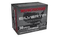 Winchester Silvertip Pistol 38 Special 110 Grain Hollow Point 20 RDs - Winchester