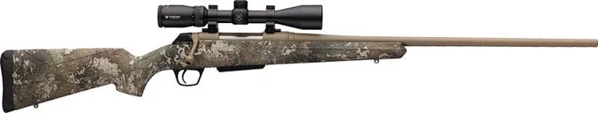 Winchester XPR Hunter TrueTimber Strata .270 WSM 24 Barrel 3-Rounds w/ Vortex Crossfire II Scope - Winchester