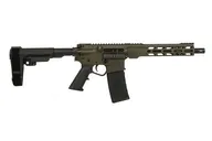 Wise Arms WA-15B OD Green 5.56 / .223 Rem 10.5 Threaded Barrel 30-Rounds w/ SBA3 Brace - Wise Arms