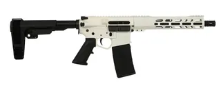 Wise Arms WA-15B White 5.56 / .223 Rem 10.5 Threaded Barrel 30-Rounds w/ SBA3 Brace - Wise Arms