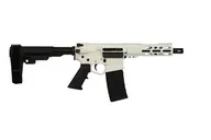 Wise Arms WA-15B White .300 AAC Blackout 7.5 Barrel 30-Rounds w/ SB Tactical SBA3 Brace - Wise Arms