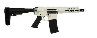 Wise Arms WA-15B White 5.56 / .223 Rem 7.5 Threaded Barrel 30-Rounds - Wise Arms