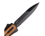 Zastava USA A7 American Walnut OTF 3.9 Plain Edge Dagger S35VN Blade - Zastava Arms