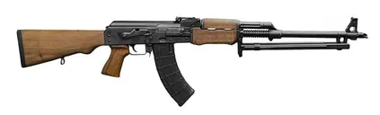 Zastava USA M72 RPK Walnut / Black 7.62 X 39 21.5 Barrel 30-Rounds w/ Bipod - Zastava Arms