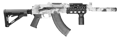 Zastava USA ZPAP92 Arctic Camo 7.62 X 39 16.5 Barrel 30-Rounds w/ Faux Suppressor - Zastava Arms