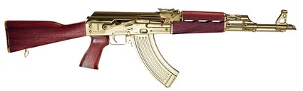 Zastava USA ZPAPM70 24 Carat Gold Plated 7.62 X 39 16.3 Barrel 30-Rounds - Zastava Arms
