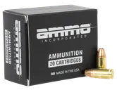 Ammo Inc. Signature Brass 9mm 124-Grain 20-Rounds JHP - Ammo Inc