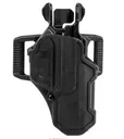 Blackhawk T-Series L2C Light Bearing Left Hand OWB Holster for Glock 17/19/22/23/31/32/45/47 w/ TLR 7/8 Black - Blackhawk