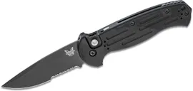 Benchmade AFO II Automatic Knife - 3.56 Serrated Drop-Point Blade - Benchmade
