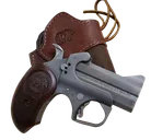 Bond Arms Grizzly Stainless .45 Colt / .410 GA 3 Barrel 2.5-Chamber 2-Rounds - Bond Arms