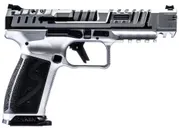 Canik SFX Rival-S Chrome 9mm 5 Barrel 18-Rounds 2 Mags - Canik