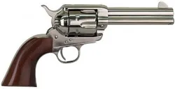 Cimarron Firearms Pistolero Nickel .22 LR 4.75 Barrel 10-Rounds - Cimarron Firearms