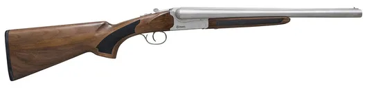 Citadel Firearms Coach Walnut / Nickel 12 GA 18 Barrel 2-Rounds - Citadel Firearms