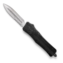 CobraTec CTK-1 OTF Knife - 3 One-Sided Serrated Dagger Blade with Nylon Sheath - CobraTec Knives