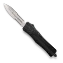 CobraTec CTK-1 OTF Knife - 3 Two-Sided Serrated Dagger Blade with Nylon Sheath - CobraTec Knives
