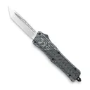 CobraTec CTK-1 Carbon Fiber OTF Knife - 3 Plain Tanto Blade with Nylon Sheath - CobraTec Knives