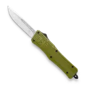 CobraTec CTK-1 OD-Green OTF Knife - 3 Plain Drop Point Blade with Nylon Sheath - CobraTec Knives