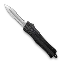 CobraTec CTK-1 OTF Knife - 2.75 Two-Sided Serrated Dagger Blade with Nylon Sheath - CobraTec Knives