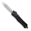CobraTec CTK-1 OTF Knife - 2.75 Plain Dagger Blade with Nylon Sheath - CobraTec Knives