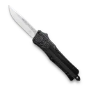CobraTec CTK-1 OTF Knife - 2.75 Plain Drop Point Blade with Nylon Sheath - CobraTec Knives