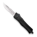 CobraTec CTK-1 OTF Knife - 2.75 Serrated Drop Point Blade with Nylon Sheath - CobraTec Knives