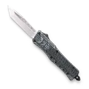 CobraTec CTK-1 Carbon Fiber OTK Knife - 2.75 Plain Tanto Blade with Nylon Sheath - CobraTec Knives