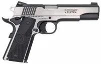 Colt Firearms Combat Elite Government Stainless / Black 9mm 5 Barrel 9-Rounds - Colt