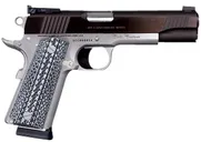 Colt Firearms Government Custom Competition Stainless 9mm 5 Barrel 9-Rounds Blue G-10 Grips - Colt