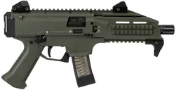 CZ Scorpion Evo 3 S1 Pistol OD Green 9mm 7.72 Barrel 20-Rounds - CZ-USA